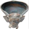 Exotic India Lamp with Elephant Head - Brass Sculpture - Color Antique Color view 3