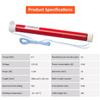 Rollerhouse 12V DIY Electric Roller Blind/Shade Tubular Motor Kit, Hard Wired 12V DC Motors 2 Wire Motor ES2512 for RV Electric Roller Shade, 1.5 inch Roller Pipe view 4