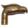 Shaheera Nautical Antique Brass Eagle Head Walking Stick Cane Handle Top Topper A view 1