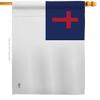 Christian House Flag Religious Faith Hope Grace Peace Dove Religion Easter Small Decorative Gift Yard Banner Made In USA 28 X 40 view 1