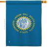 South Dakota House Flag Americana States USA American Territories Republic Country Particular Area Small Decorative Gift Yard Banner Made In 28 X 40 view 1