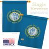 South Dakota House Flag Americana States USA American Territories Republic Country Particular Area Small Decorative Gift Yard Banner Made In 28 X 40 view 3