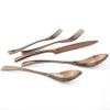 BRIIEC Luxury Mirror Polishing Rose Gold 20 Pieces 18/10 Stainless Steel Steak Knife and Spoon Fork Silverware Set, Service for 4 view 2