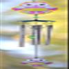 Spoontiques 10493 Wind Chime, White view 2