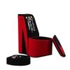 Ore International HBB1821 High Heel Shoe Display with Hooks Jewelry Box, Red Velvet, 9" view 3