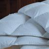 RBS Bedding's 650 Thread Count 1pc Comforter (300 GSM Microfiber Fill Box Stitched) Twin/Single Bed Size(64 x 86 inches), Light Blue Stripe 100% Egyptian Cotton view 3