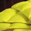 RBS Bedding's 650 Thread Count 1pc Comforter (300 GSM Microfiber Fill Box Stitched) Cot Bed Size(64 x 86 inches), Yellow Stripe 100% Egyptian Cotton view 3