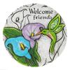 Accent Plus Summerfield Terrace 10018541 Welcome Friends Stepping Stone, Multicolor view 1
