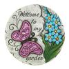 Accent Plus Summerfield Terrace 10018530 Pink Butterfly Garden Stepping Stone, Multicolor view 1