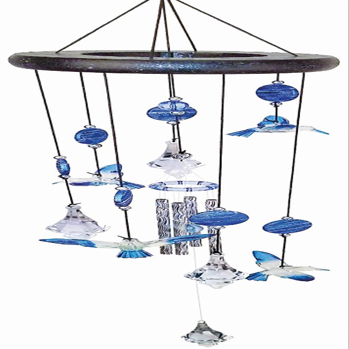 Spoontiques 10500 Wind Chime, Blue