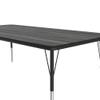 Correll 36"x72" Activity Table, Height Adjustable , New England Driftwood Durable High Pressue Laminate (A3672-REC-52) view 4