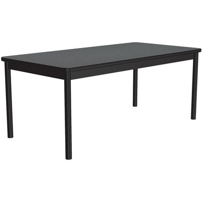 Correll LR2448-55 24"X48" Office & Library Work Table Rock, Montana Granite