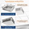 EquipmentBlvd 16 Stainless Steel 4-Way Adjustable Air Diffuser for Evaporative Swamp Cooler, 18 x 18" Mounting Edge (16"x16"x6") view 3