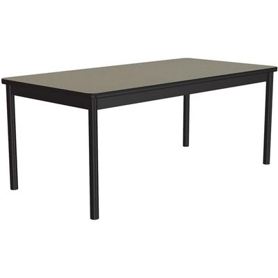 Correll LR2448-54 24"X48" Office & Library Work Table Rock, Savannah Sand