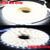 XUNATA 49.2ft Dimmable Waterproof LED Strip Rope Light with US Plug, Double Row SMD 5730 AC 110V 240 LEDs/m Flexible LED Strip Lights for Garden Outdoor Home Decoration(White) view 3