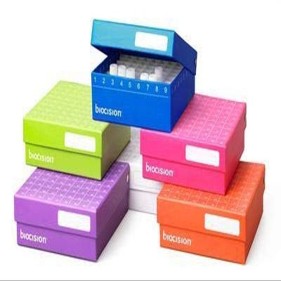BCS-206MC - 2-Inch Cryoboxes - TruCool Hinged Lid CryoBoxes - Pack of 5