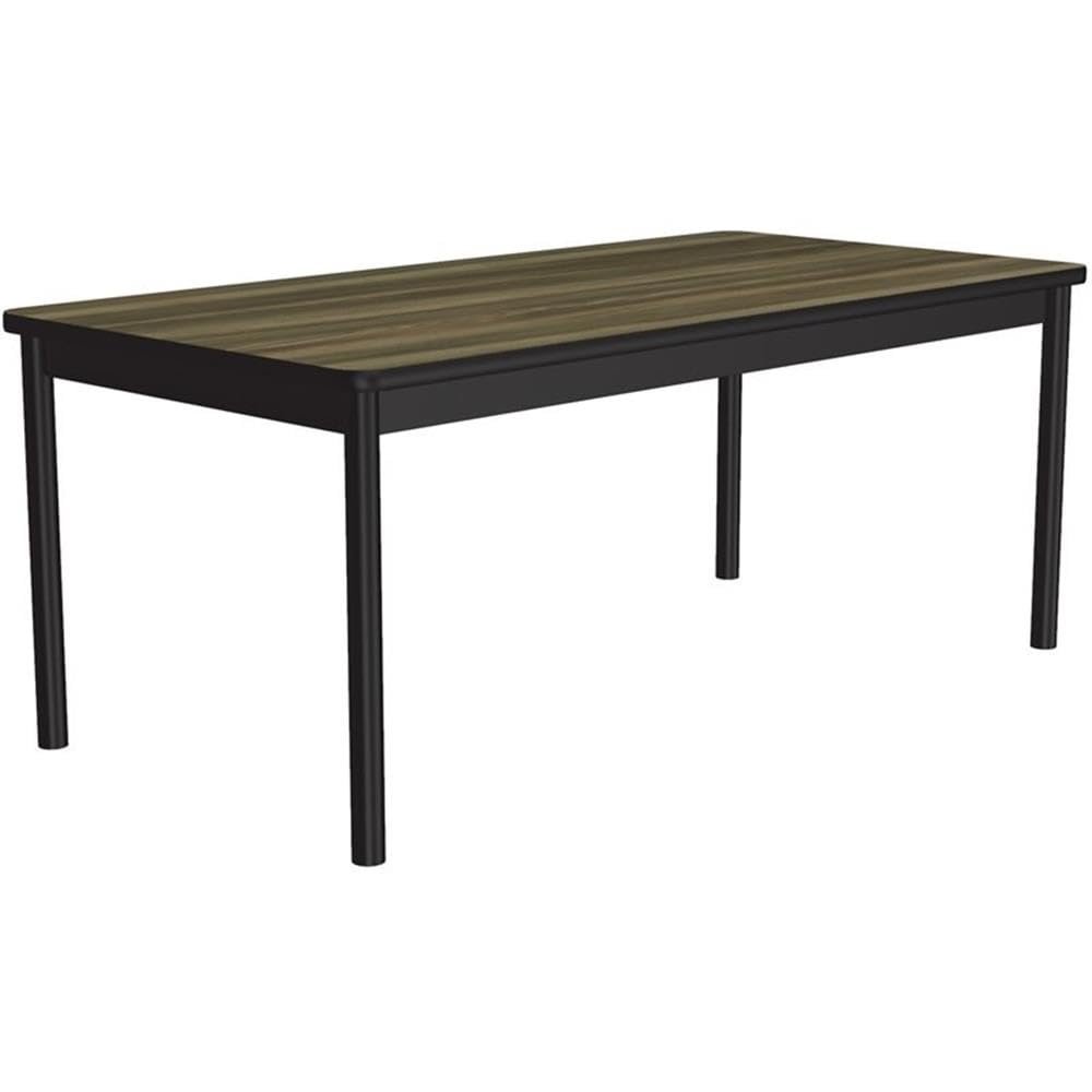 Correll LR3048-53 30"X48" Office & Library Work Table Rock, Colonial Hickory