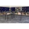 Correll LR3048-53 30"X48" Office & Library Work Table Rock, Colonial Hickory view 4