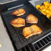 Kona Grill Tray - Heavy Duty BBQ Grilling Pan Will Never Warp & Enameled For Easier Cleaning - BBQ Accessory For Fish, Vegetables, Kabobs - 16x12 x1 inch view 4