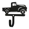 Village Wrought Iron Antique Truck Wall Hook Decorative Small view 1