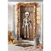 Mud Pie Halloween Skeleton Door Hanger, White, 59" x 19" view 2