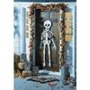 Mud Pie Halloween Skeleton Door Hanger, White, 59" x 19" view 3