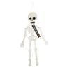 Mud Pie Halloween Skeleton Door Hanger, White, 59" x 19" view 4