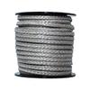 SGT KNOTS Hollow Braid HMPE Rope Ultra-Strong, UV and Abrasion Resistant, High Strength-to-Weight Ratio, Lightweight for Arborists, Boating, Camping, Lifting, & Crafting (1/4", 50ft, Silver) view 2