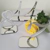 RUIXUAN Acrylic Mirror Table Numbers, Wedding Table Number with Holder, Wedding Table Numbers Set, Wedding Table Decor, Mirror Acrylic Table Numbers (30PCS, Silver) view 4