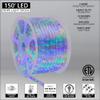 Wintergreen Lighting 150ft 1800 LED Heavy Duty Rope Light Spool, 120V ETL Indoor Rope Lights Plugin Outdoor Tube Lights  Inch, Accessories and Mounting Clips Included, Multicolor view 2
