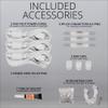 Wintergreen Lighting 150ft 1800 LED Heavy Duty Rope Light Spool, 120V ETL Indoor Rope Lights Plugin Outdoor Tube Lights  Inch, Accessories and Mounting Clips Included, Multicolor view 4