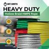SGT KNOTS Hollow Braid HMPE Rope Ultra-Strong, UV and Abrasion Resistant, High Strength-to-Weight Ratio, Lightweight for Arborists, Boating, Camping, Lifting, & Crafting (3/16", 50ft, Red) view 4