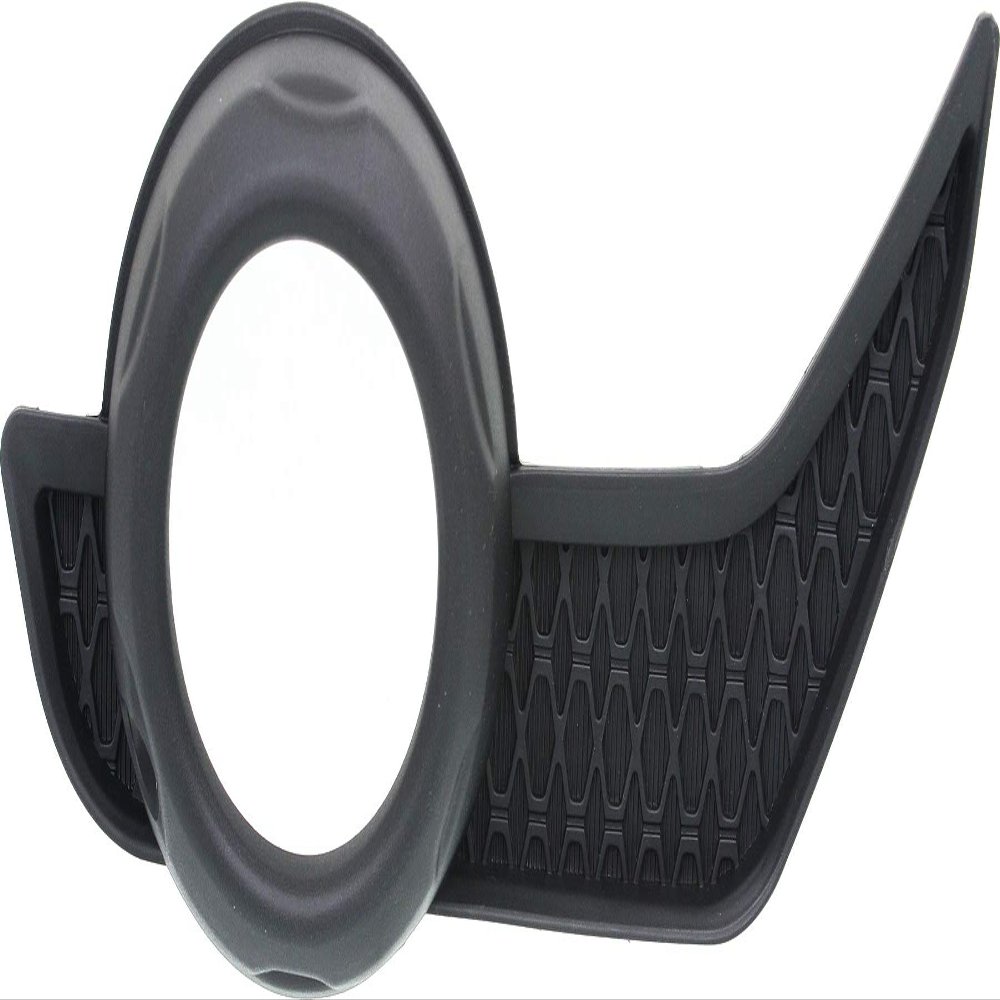 Go-Parts - Front Fog Light Molding for Toyota 4Runner 2014-2020, Left (Driver) Side, Textured Black, Without Chrome Trim, Replacement 2015 2016 2017 2018 2019