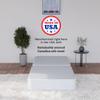 Greaton 9001v-3/3xl-3lps Low Profile Split Wood Traditional Boxspring/Foundation, Twin XL, Beige view 3