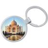 NewCharms Taj Mahal India Keychain Featuring Loop for Keys or Backpack view 1