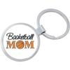 NewCharms Basketball Mom Keychain Featuring Loop for Keys or Backpack view 1