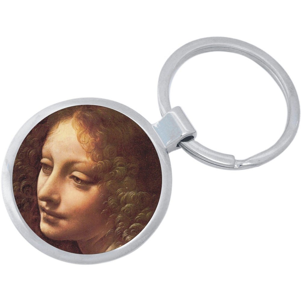 Renaissance Art Keychain Featuring Loop for Keys or Backpack