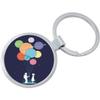NewCharms Astronaut Planet Bouquet Keychain Featuring Loop for Keys or Backpack view 1
