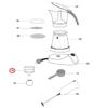 6 Cap Filter Adaptor Compatible With De'Longhi Coffee Machine view 3