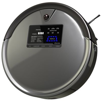 PetHair Plus Robotic Vacuum Cleaner and Mop Cutting-edge Vacuum Design 4x Boosted Integrated TurboLift (Charcoal Grey)