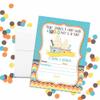 Froyo Frozen Yogurt Ice Cream Birthday Party Invitations for Boys, 20 5x7 Fill In Cards with Twenty White Envelopes by AmandaCreation view 2