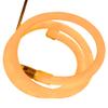 XUNATA 66ft LED Neon Rope Light, DC 12V 2835 Round Tube Flexible 360 Degree LED Neon Strip Lights, 2400 Units LED Waterproof Neon Rope Light for Decoration(Yellow) view 1