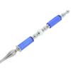Glass Of Venice Italian Murano Glass Salad Fork - Silver Blue view 2