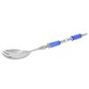 Glass Of Venice Italian Murano Glass Salad Fork - Silver Blue view 4