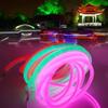 XUNATA 23ft LED Neon Rope Light, DC 12V 2835 Round Flexible 360 Degree LED Neon Strip Lights, 840 Units LED Waterproof Neon Rope Light for Decoration(Pink) view 4