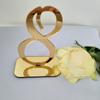 RUIXUAN Acrylic Mirror Table Numbers, Wedding Table Number with Holder, Wedding Table Numbers Set, Wedding Table Decor, Mirror Acrylic Table Numbers (30PCS, Gold) view 4