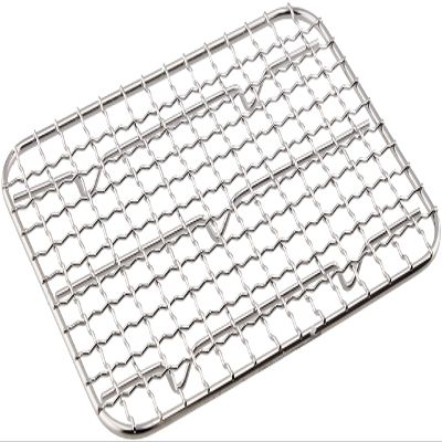 Nagao Tsubamesanjo Square Tonkatsu Net, 6.9 x 5.3 inches (174 x 135 mm), 18-8 Stainless Steel, Made in Japan
