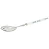 Glass Of Venice Italian Murano Glass Salad Fork - Silver White view 4