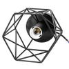 LTEFTLFL Industrial Vintage Metal Cage Pendant Lamp Diamond Shape Metal Ceiling Light for Bar Kitchen AC110V view 2