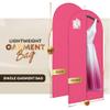 Luxury On the Go Black Suit Bag, Dress, and Travel Gown Garment Bags 54" Hanging Garment Bag with Clear ID Window Lightweight & Tear-Resistant 3 Pack for Dresses, Prom, Evening Gown view 2